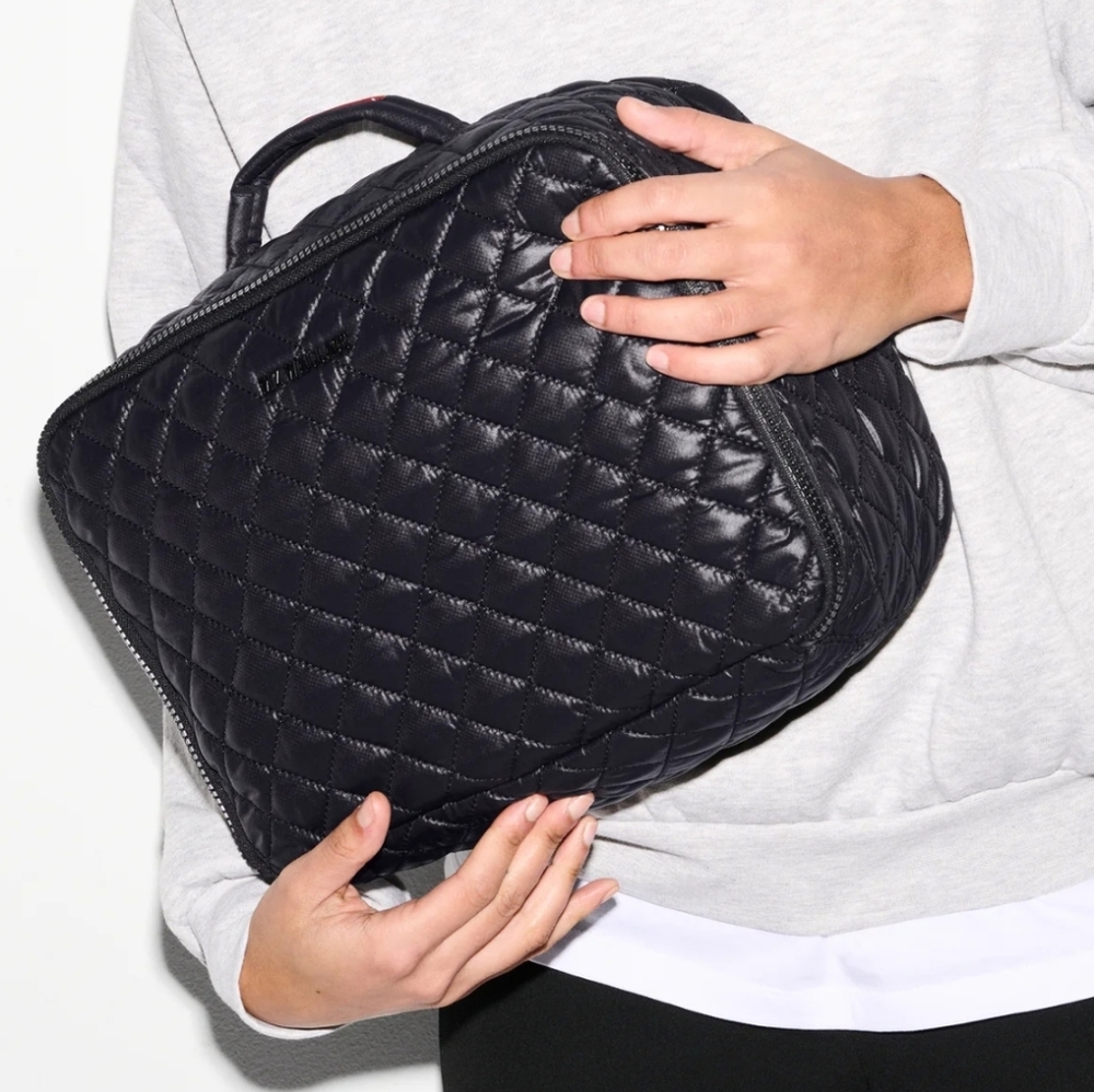 Mz Wallace Black Packable Pouch Bag